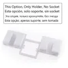 Esooli duplo portas USB e parede elétrica Adaptador de carregador USB da parede USB 2A Charging de doca de energia do interruptor