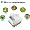 20 Huevos Incubator del hogar Pequeño plástico Bionic Bill Bed Incubator Automático Control de temperatura Incubadora de huevos