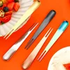 20PCS Coffee Spoon Stainless Steel Flat For Dessert Small Scoop Mixer Stirring Bar Kitchen Tableware Durable 240410