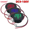 DC4-100V Affichage LED Circulaire à deux fils Voltmètre Digital Tension Tension Courent METTER VOLT DÉTECTION DES TESTER PANNEUX