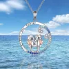 New Accessory Niche Design Sea Pendant Necklace Chinese Style Women's Jewelry