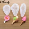 Aomily silicone stampo stampo fai da te gelato fai da te lecca lecca leccatura a forma di zucchero stampo artigiani cioccolato stampi per pasticceria utensili accessori da forno