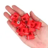 50Pcs Chicken Poultry Feeding Nipple Drinker Red Poultry Water Feeder Chicken Drinking Bird Duck Goose Feeder Poultry Supplies