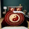 COPERTURA QUILVET Gossip decorazione cravatta per letti in stile esotico set di biancheria da letto per adulti colorati acquerello mandala poliestere cover