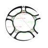 47/53/56T kettingring kettingwielschijf met schild 130 bcd legering bmx ketting vouwfiets bmx kettingwiel fiets cankset tand