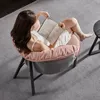 Cadeira de lounge de estilo italiano Hong Kong Design de luxo moderno de luxo preguiçoso minimalista doméstico Sol da espreguiçadeira nórdica Reclinner única