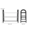 Multi-storey Shoe Rack Organizer 3/4 Layers Stand Rack Solid Shelves Room Modern Shoe Living Multi-functional Bedroom Storage