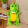 Plüschpuppen 60 cm große weiche Puppe niedliche Tierhand -Puppen -Kinder -Theater -Performance -Requisiten Horror Puppe Dinosaurier Panda Plüsch Spielzeug Kindergeschenk J240410