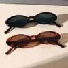 Vintage Oval Sunglasses Men Luxury Brand Designer Small Sun Glasses Retro Fashion Women Oculus 240326