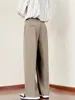 Pantaloni maschili multi tasca dritta con cappuccio con cappuccio di moda in high street shood sented gamba casual larga