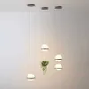 Pendentif lampes conception de chandeliers de pot de fleurs