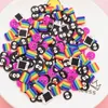 50g/Lot Hot Polymer Clay Miniature Game Player Sprinkle, Cute Dice Slice for Crafts Making, Phone Deco, DIY Scrapbooking