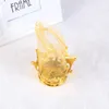 10/12/15/24pcs Golden Crown Shape Candy Bag Wedding party Yarn Drawstring Gift Bag Favor Pouches Treats Pouches Table Decoration