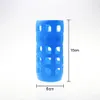 6.0CM Hollow Out Silicone Water Bottle Cover Anti Scalding Cup Cover Silicone Glass Milk Bottle Protective Sleeve