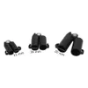 0-180 ANGLE CLIP FIXE CLIP POUR 11 mm, 16 mm, 20 mm Connecteur de pilier de jardinage à tige de support de 11 mm 20 PCS