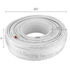 Vevor Pex Tube 200m 300M Pex-Al-Pex Tubing Tubing Oxygen Barrier Bradiant Paleging Supring Внутренний алюминиевый слой Pex Труба трубки Pex