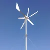 1000W/1500W/2000W Windkraftanerator 24 V/48 V niedriger Windgeschwindigkeitsstart 5 Blattwindmühle Permanent Magnet Wind Power Generator Kit Kit