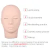 Extensões de cílios Treinamento Mannequin Head Dummy Head for Makeup Practice Lashes Kit Tools