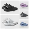 2024 Nya toppdesigner kvalitetsskor Sandal Summer Shark Slippers Shark Slides Black Thick Soled Shoes Men Women Kids Flat Sandals Gradient Flip Flops