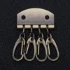 4st Keyring Leather Bags Spuckles Metal Leather Craft Nyckel Patchwork Holder Row Rivet Hook High Quality DIY Sy Accessories