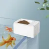 70 ml smart automatisk fiskmatare akvarium digital fiskbehållare elektrisk timer matare akvarier bärbara fiskmatningsverktyg