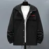 Erkek ceketler vintage kargo ceket erkek artı beden 8xl katlar erkek moda gündelik düz renk düğmesi büyük