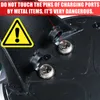 Universal GX16 3 Pins Charging Port for VSETT 8 8+ 9 9+ 10+ ZERO 8 9 10 8X 10X 11X Speedual Electric Scooter GX-16 Socket Plug