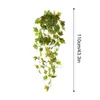 Decorative Flowers Artificial Hang Plants Indoor Outdoor Plant Decor Faux Greenery For Wall Plastic Decors