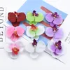 10 Pieces Butterfly Orchid Plastic Flower Wedding Decorative Diy Gifts Box Scrapbooking Home Decor Artificial Plants Cheap