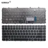 Claviers Gzeele Nouveau ordinateur portable Clavier américain pour HP Envy 61151SR 41255er 41256er 41257er 41257SR avec cadre