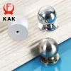 KAK 2.3X2.5CM Aluminium alloy solid Cabinet Drawer Knobs Simple Wardrobe Door Pull Circle Handles Modern Furniture Hardware