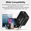 AC DC PD 20W Power Adapter 5V Charger For IPhone Samsung Xiaomi Type-c LED Display USB Power Supply Source Travel Adapter 5 Volt
