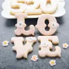 26 letra alfabeto a-z forma mofo biscoito cortadores de açúcar mofo fondent cutter amor