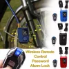 Anti-Theft Smart Bike Lock Bluetooth-compatible Remote Control Cycling Bicycle Safe Alarm Locker Waterproof Padlock