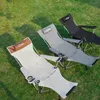 Móveis de acampamento Reclinner dobrável ao ar livre Pisca por portátil Break Backrest Pishing Ultra-Light Stool Picnic Camping Beach Chair