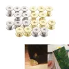 10pcs/set popo perçinleri m5x6mm/8mm deri torba kemer vida çelik fotoğraf albümü Snap popo not defteri hesabı kitabı bağ montaj cıvatası