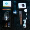 Montres Zordai 2023 Smart Watch ZD3 + 1,5 pouce Men Bluetooth Call ECG Charge sans fil AI Voice Fitness Tracker ZD3 Plus NFC Smartwatch