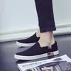 Sıradan ayakkabılar erkek ayakkabı büyük boy slip-on tuval trend küçük beyaz rahat düz dipli yürüyüş spor ayakkabı