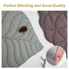 Blankets Color Leaf Shaped Dog Blanket Play Mat Cushion Household Pet Cotton Crawling Warm Soft Washable Floor Lovers Decor