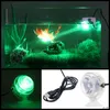 Afstandsbediening kleurrijke RGB LED-aquarium aquarium vissen tank onderdompelende led spotlight verlichting onder water lamp EU-plug 110-240V