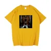 Designer Luxury Kanyes Classic Classic Rap tourne autour de l'album Cotton T-shirts pour hommes et femmes à manches courtes décontractées