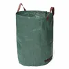 Large Capacity Heavy Duty Garden Waste Bag Durable Reusable Waterproof PP Yard Leaf Weeds Grass Container Storage 120L/300L/500L