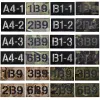 IR Odblaskowy znak na podczerwień Patch Patch 1B9/2B9/3B9/6B9 dekoracyjne odznaki taktyczne plastry wojskowe do odzieży plecak