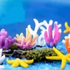 1pc Aquariumkorallenschmuck Harz künstliche Koralle Bunte Landschaft Unterwasser Aquarium Künstliche Pflanzenfischtank Dekoration