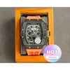 Mens Watch New Mechanical Wrist Watches RM11-03 Luxury Mens Mechanical Z Factory 013 M Mouvement 50x40mm Designer suisse de haute qualité