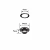 100Set Eyelets Mix 4Colors and Eyelet Punch Die Tool Set för Leathercraft Clothing Shoes Belt Bag Grommet Banner 4mm - 20mm