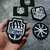 Fly från Tarkov kring USEC -team reflekterande märke broderi magisk klistermärke märke armband snidande moral patch