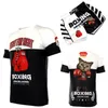 Muay Thai Boxing Shorts T-shirt MMA pour les enfants pour hommes pour hommes adolescents Kickboxing Fighting Wear Arts martial Sanda Setrling Suit