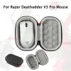 Accessoires pour Razer Deathadder V2 Pro / V3 Pro Mouse Sac Sac de jeu sans fil Boîte de transport portable