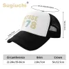 Vintage 1978 Cap 1978 Trucker Cap Hut für Männer Frauen 1961-1995 Geboren alle Menschen Retro 40. Geburtstag Geschenk Baseball Caps Cool